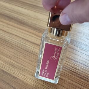 Maison Francis Kurkdjian Baccarat Rouge 540 with Red and Gold Accents